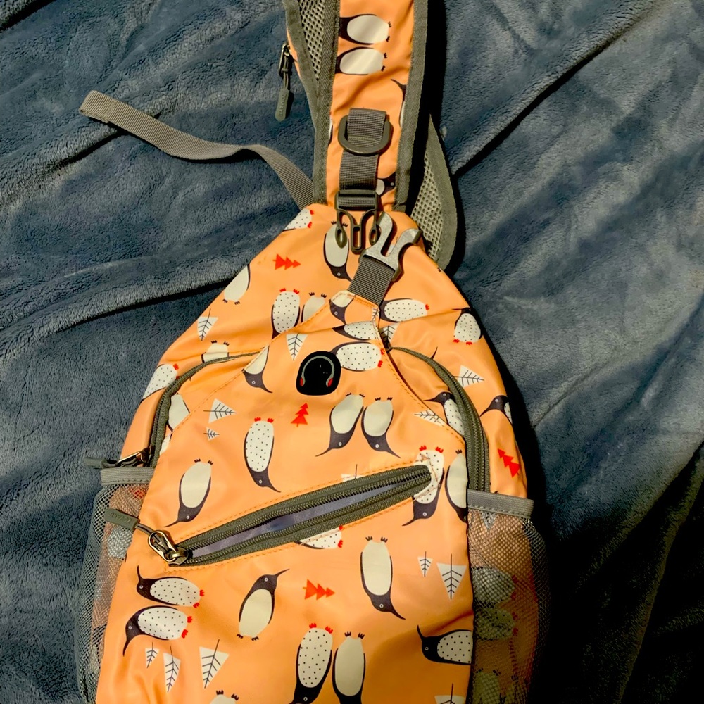 Penguin cross body/sling bag